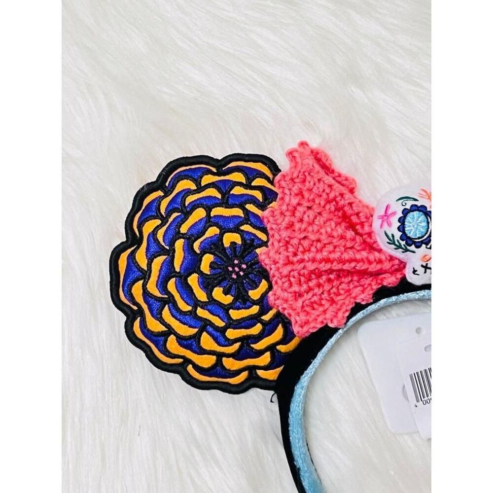 Disney Parks Coco Minnie Mouse Ear Headband Dia de los Muertos - Picture 4 of 5